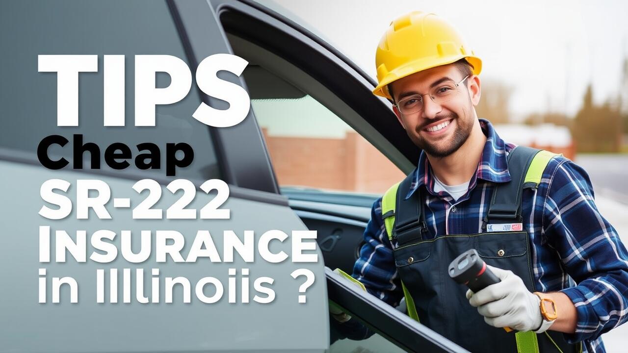 Tips for Finding Cheap SR-22 Insurance in Illinois?